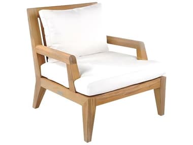 Kingsley Bate Mendocino Teak Cushion Lounge Chair KBMC30