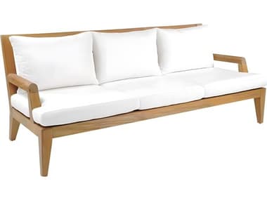 Kingsley Bate Special Order Mendocino Teak Cushion Sofa KBMC80SO