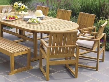 Kingsley Bate Nantucket Teak Dining Set KBNANTUCKET6