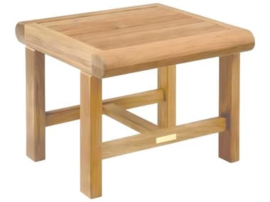 Kingsley Bate Nantucket Teak 21" Wide Square End Table KBNT22