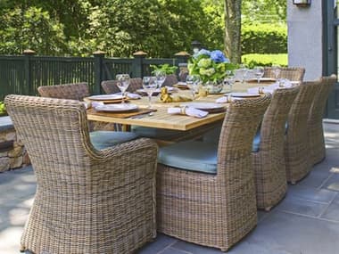 Kingsley Bate Sag Harbor Wicker Dining Set KBSAGHARBOR12