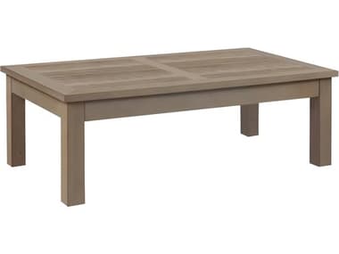 Kingsley Bate Sierra Eco-Teak 47"W x 28.5"D Rectangular Coffee Table KBSE47VT