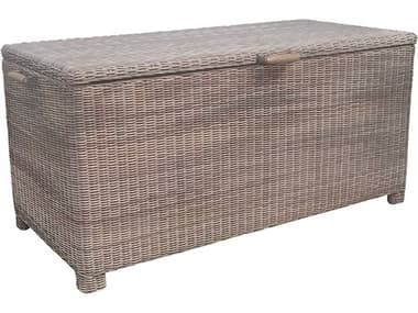 Kingsley Bate Sag Harbor Wicker Storage 60" Cushion Box KBSH59