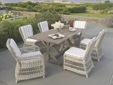 Kingsley Bate Southampton Wicker Dining Set KBSOUTHAMPTON10