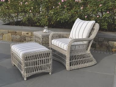 Kingsley Bate Southampton Wicker Cushion Lounge Set KBSOUTHAMPTON7