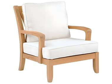 Kingsley Bate Somerset Teak Cushion Lounge Chair KBSR30