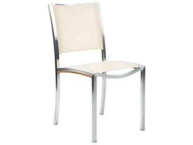 Kingsley Bate Special Order Tiburon Stainless Steel Sling Dining Side Chair KBTB14SO