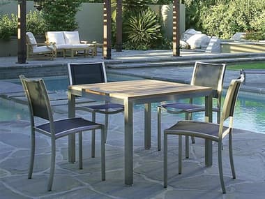 Kingsley Bate Tiburon Steel Dining Set KBTIBURON2