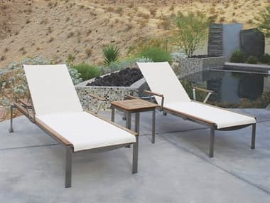 Kingsley Bate Tivoli Steel Sling Lounge Set KBTIVOLI3