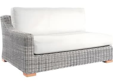 Kingsley Bate Special Order Tortola Wicker Cushion Left Arm Facing Loveseat KBTO57SO