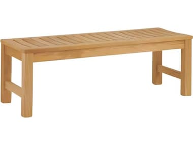 Kingsley Bate Waverley Teak 4' Backless Bench KBWV40