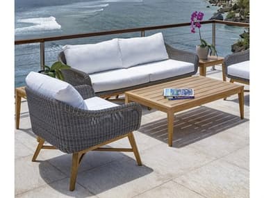 Kingsley Bate Zona Teak Cushion Lounge Set KBZONA2