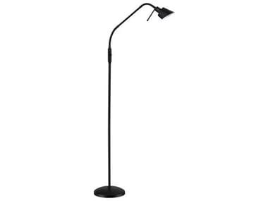 Kendal Oslo 53" Tall Black Floor Lamp KENFL4048BLK