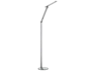 Kendal Jexx 54" Tall Brushed Aluminum White LED Floor Lamp KENFL5002BAL