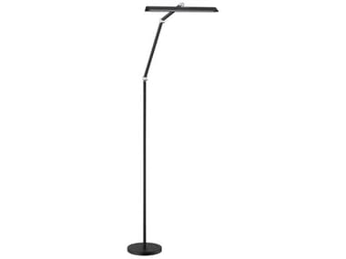 Kendal Flux 50" Tall Black Floor Lamp KENFL6201BLK