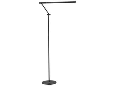 Kendal Deca Black Floor Lamp KENFL6701BLK