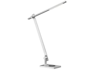 Kendal Axoir Aluminum White LED Desk Lamp KENPTL5017AL