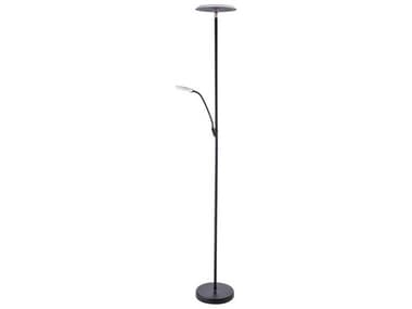 Kendal Iggy 72" Tall Black LED Floor Lamp KENTC5021BLK