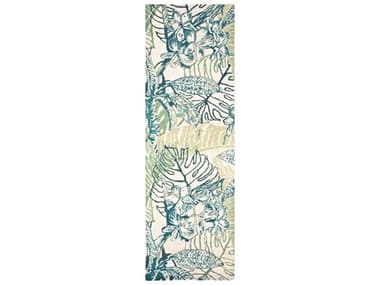 KAS Sparta Floral Runner Area Rug KG3184RUN