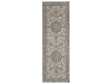 KAS Avani Bordered Runner Area Rug KG8403RUN