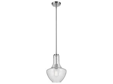 Kichler Everly 1-Light Chrome Bell Mini Pendant KIC42141CHCS