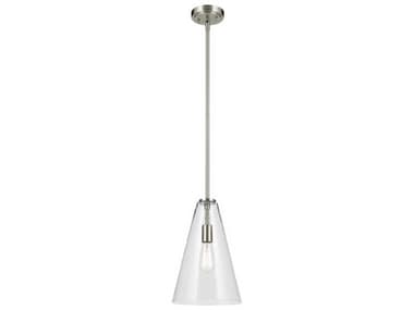 Kichler Everly 1-Light Brushed Nickel Mini Pendant KIC42199NI