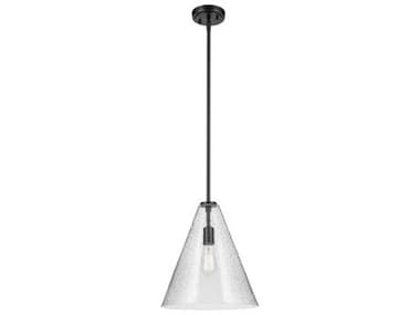 Kichler Everly 1-Light Black Pendant KIC42200BKCS