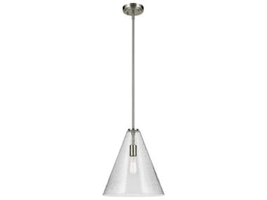 Kichler Everly 1-Light Brushed Nickel Pendant KIC42200NICS