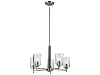 Kichler Shailene 5-Light Brushed Nickel Bell Chandelier KIC43671NICLR