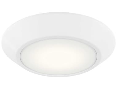 Kichler Horizon 1-Light White Flush Mount KIC43874WH5CCT