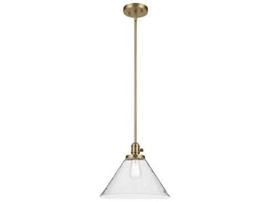 Kichler Avery 1-Light Natural Brass Pendant KIC43905NBR