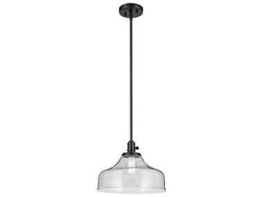 Kichler Avery 1-Light Black Bell Pendant KIC43906BK