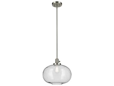 Kichler Avery 1-Light Brushed Nickel Globe Pendant KIC43911NI