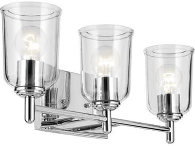 Kichler Shailene 3-Light Chrome Vanity Light KIC45574CHCLR