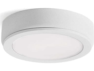 Kichler 2" Wide Textured White 3000K LED Round Under Cabinet Light KIC4D12V30WHT