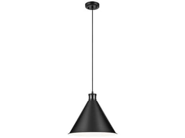 Kichler Zailey 1-Light Black Pendant KIC52177BK