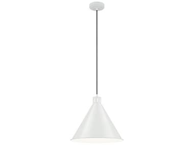 Kichler Zailey 1-Light White Pendant KIC52177WH