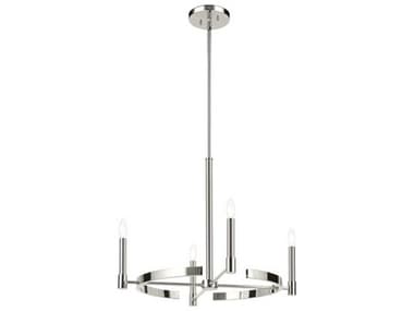 Kichler Tolani 4-Light Polished Nickel Candelabra Chandelier KIC52426PN