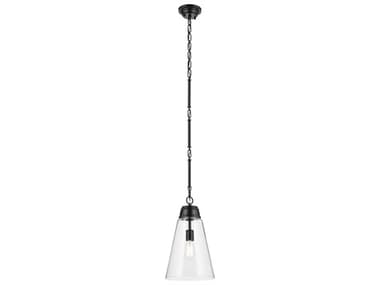 Kichler Marsailli 1-Light Black Mini Pendant KIC52661BKCLR