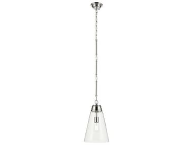 Kichler Marsailli 1-Light Polished Nickel Mini Pendant KIC52661PNCLR