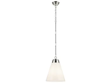 Kichler Marsailli 1-Light Polished Nickel Pendant KIC52662PN