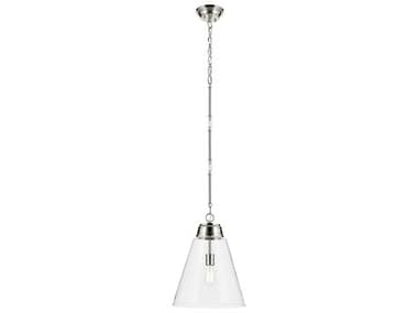 Kichler Marsailli 1-Light Polished Nickel Pendant KIC52662PNCLR