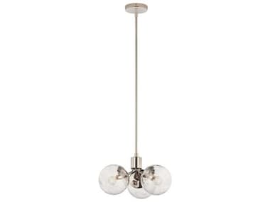 Kichler Silvarious 3-Light Polished Nickel Pendant KIC52700PN