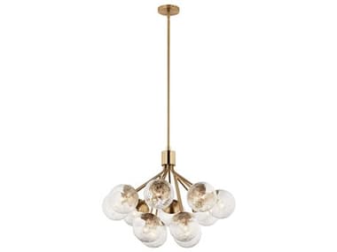 Kichler Silvarious 12-Light Champagne Bronze Chandelier KIC52701CPZ