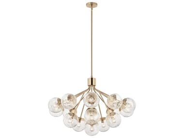 Kichler Silvarious 16-Light Champagne Bronze Chandelier KIC52702CPZ