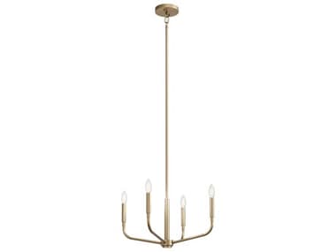 Kichler Madden 20" Wide 4-Light Champagne Bronze Chandelier KIC52716CPZ