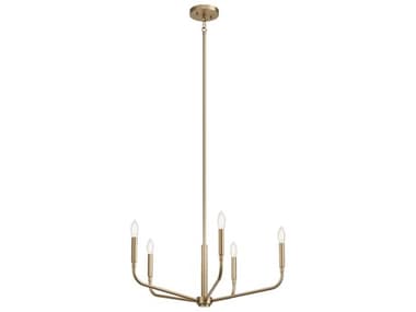 Kichler Madden 5-Light Champagne Bronze Chandelier KIC52717CPZ