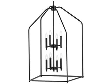 Kichler Madden 8-Light Black Tiered Pendant KIC52723BK