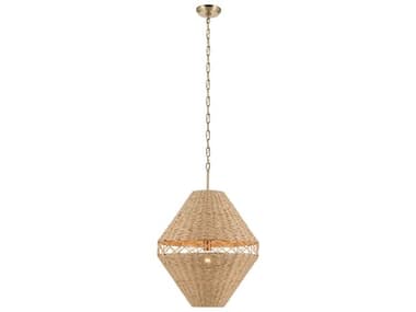 Kichler Lulo 1-Light Champagne Bronze Brown Pendant KIC52743CPZ