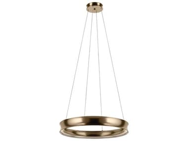 Kichler Larousse 1-Light Champagne Bronze Round Pendant KIC52746CPZLED